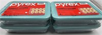 NEW 2 2-pack Pyrex Glass Storage Containers