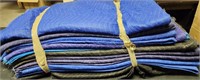 Lot of 10 Moving Blankets