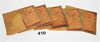 5 1940's BABE RUTH FUNERAL MISSION TRACTS