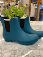Roma blue rain boots Sz 9
