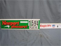 Vintage Cigarette Newport & Eagle 20s Signs