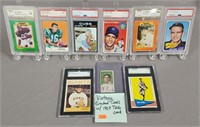 Graded Sports Cards w/ 1909 T206 Card