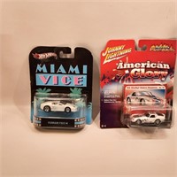 Johnny Lightning car with Miami vice