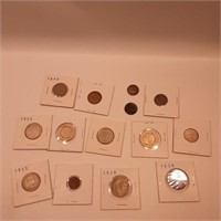 Foreign coin lot, includes German WWII