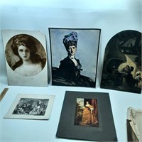 assorted Victorian women photos