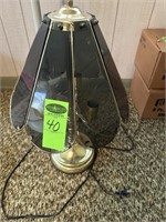 1 Floor Lamp, 1 Brass Table Lamp