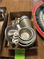 Vintage Aluminum Measuring Cups & Spoons
