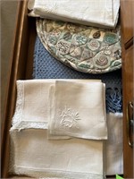Drawer of Linens includes Table Clothes