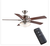 Hampton Bay Campbell Ceiling Fan with Light Kit