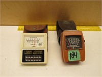 TWO LIGHT METERS WITH CASES