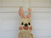 WOODEN BUNNY DECORATION