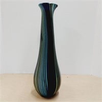 Gorgeous Tall Murano Glass Vase MCM