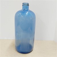 Large 1 Gallon Cobalt Blue Glass Bottle