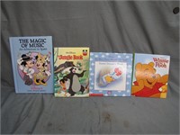 4 Classic Disney Childrens Books