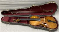 Violin Carved Head Musical Instrument