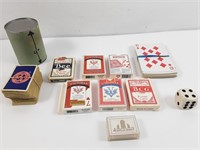 Ensemble de paquets de cartes pour jouer