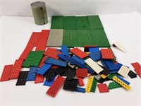 Grandes plaques de construction Lego