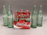 Vintage Glass Coca-Cola Bottles