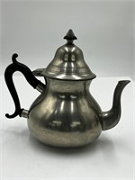 Vintage Pewter Teapot Royal Holland Sleepy Hollow