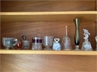 Bells and miscellaneous glass ware