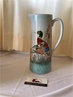 Betty Volz hand painted pitcher