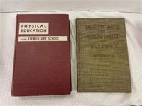 VINTAGE BOOKS-ZOOLOGOY AND PE IN SCHOOL 1951