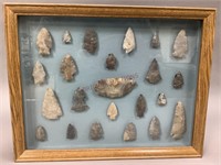Arrowheads found By Lawrence Gruver