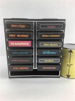 Collection de cassettes de jeu pour Atari 2600