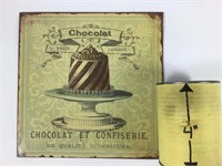 Affiche Chocolat et Confiserie Paris/London