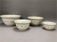 Longaberger Woven Traditions Mixing Bowls