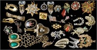 Vintage Brooch & Jewelry Collection
