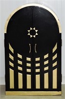 Art Deco Black & Gold Cabinet