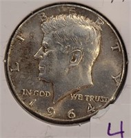 1964 Kennedy Half Dollar