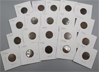 20 Pcs Indian Head Cent