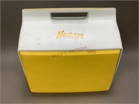 Yellow Igloo Cooler