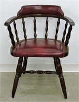 Late Victorian Durham Captain's Chair
