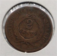 1864? US 2 Cent Coin