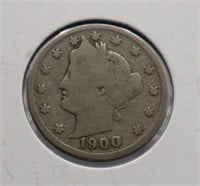 1900 Liberty V Nickel