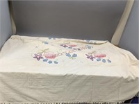 Embroidered Coverlet