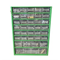 Metal Parts Organizer and Contents