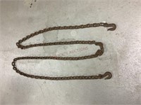 18’.  3/8. Chain