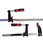 2 WOODWORKING CLAMPS SET OF 2