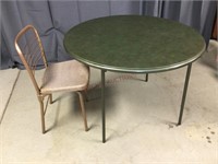Folding Table and chair