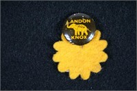 Vintage Landon / Knox 1936 Republican Pin