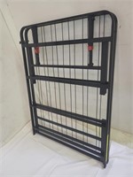 Cot size metal bed folding  frame 30 x 78"