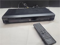 Panasonic DVD Player with Remote Works