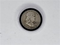 1953 Ben Franklin Half Dollar Coin