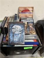 LOT OF DVD'S / VHS TAPES MISC