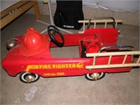 Metal FIRE FIGHTER PEDAL CAR AMF  LADDER 42" LONG