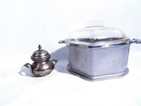 Antique Guardianware Pewter Pot